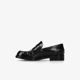 Siria loafers M6851A in polished black calf leather