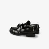 Siria loafers M6851A in polished black calf leather