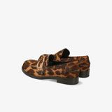 Siria loafers M6851PA in pony leopard
