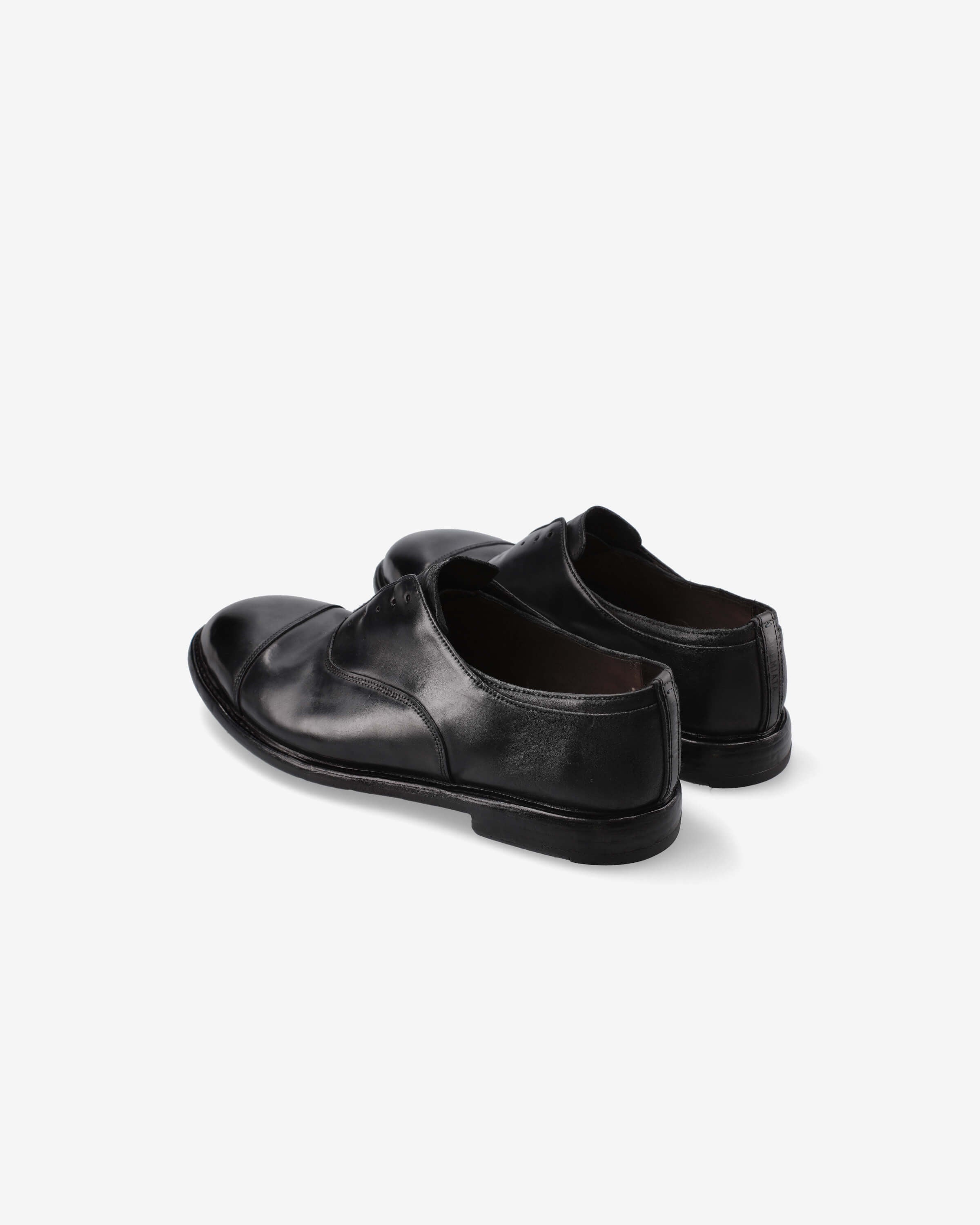 Derby Oxford PRE605D Black Cordovan – Premiata.us
