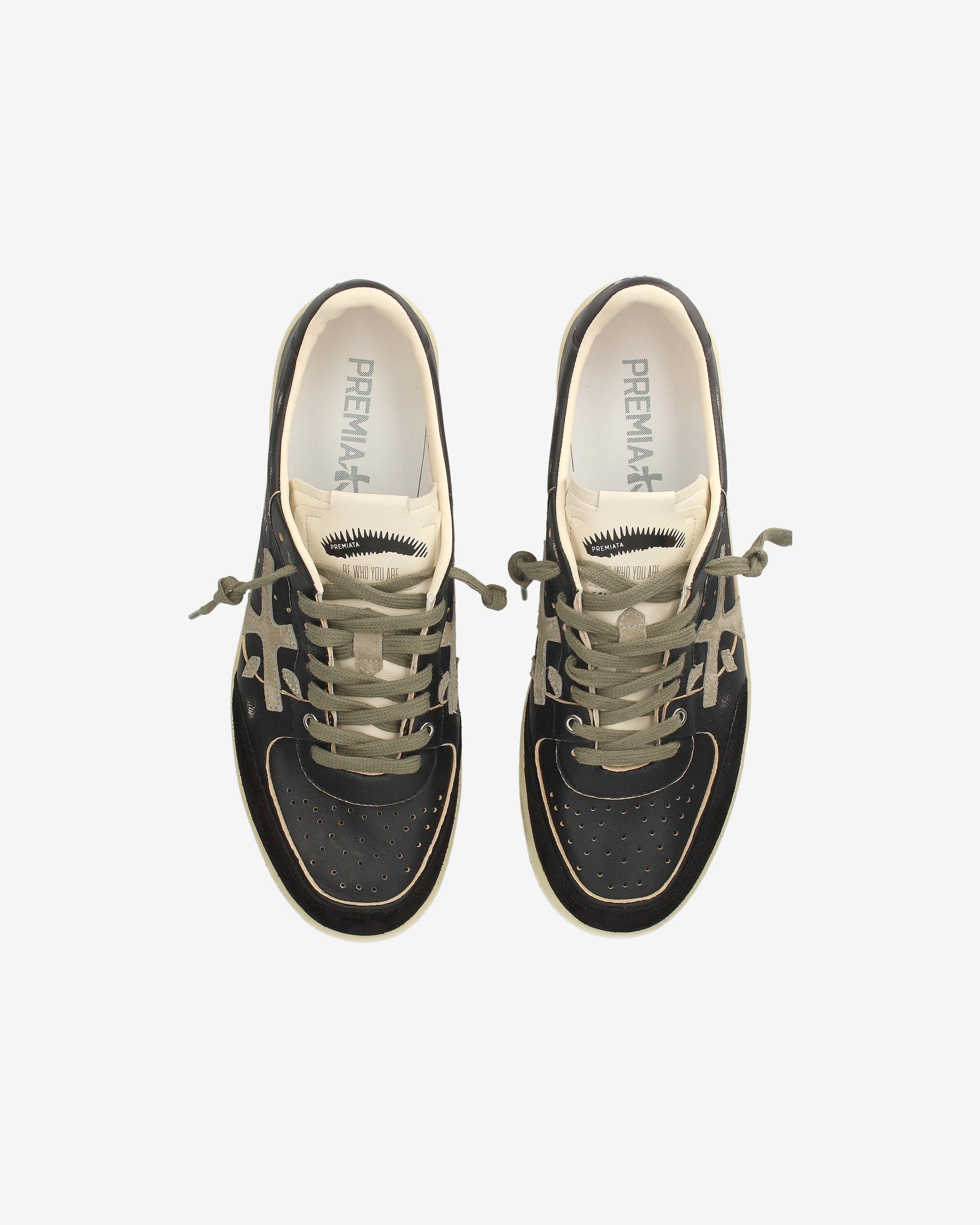 Basket Clay Sneakers – Unisex Leather and Suede Style – Premiata.us