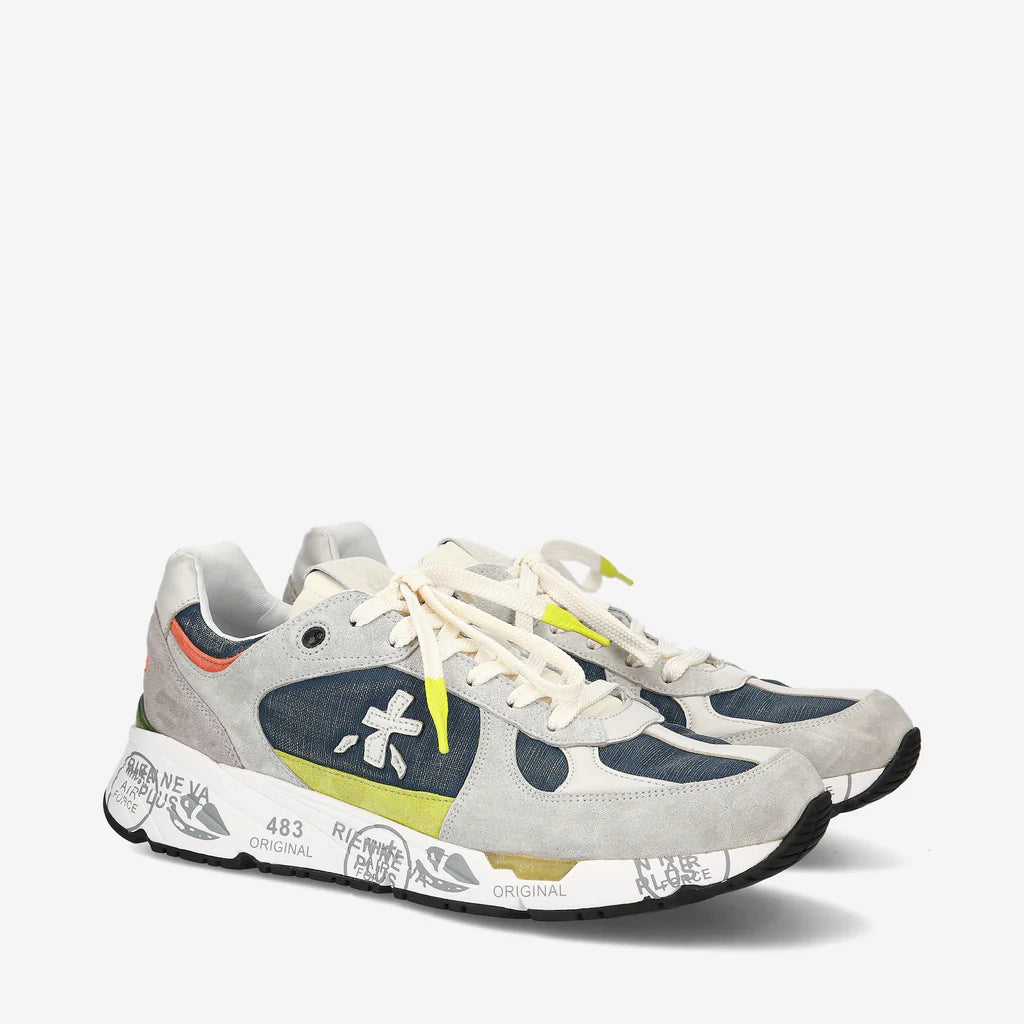Premiata Mase panelled sneakers - Neutrals