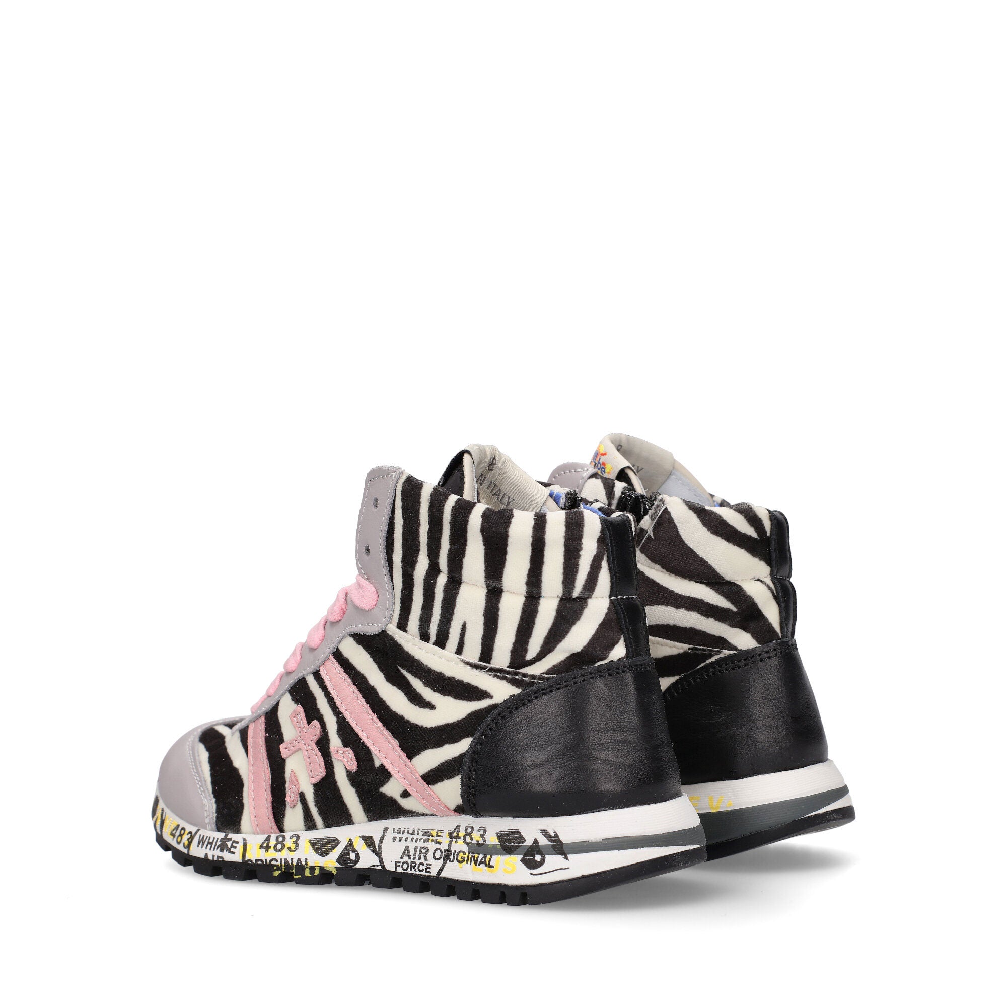 Adam high deals top sneakers